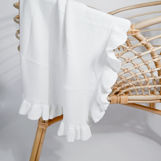 MARSHMALLOW KNIT BLANKET